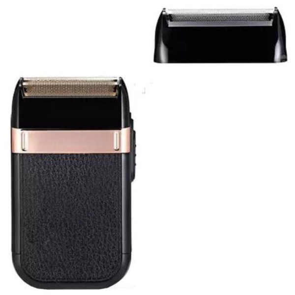 Barbeador elétrico profissional sem fio masculino, aparador