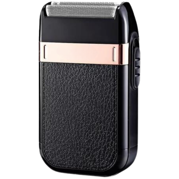 Barbeador elétrico profissional sem fio masculino, aparador