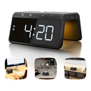 Carregador Indução Relógio Despertador