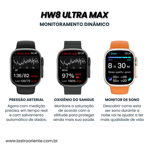 Smartwatch HW8 Ultra Série 8 Original