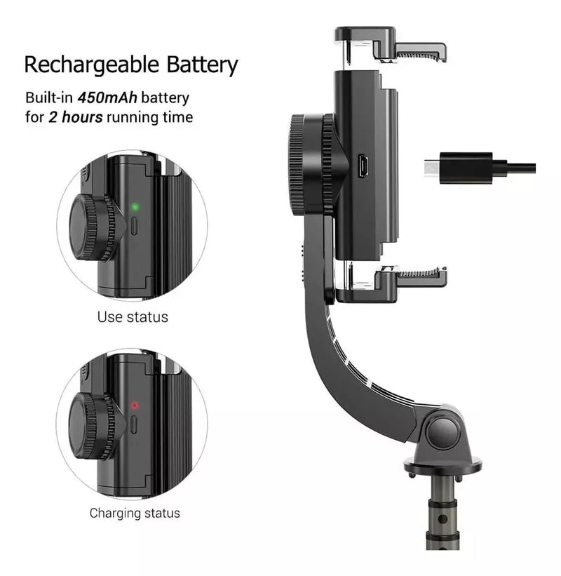 GIMBAL ESTABILIZADOR AUTOMÁTICO PARA CELULAR -