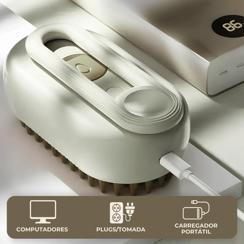 Escova a Vapor para Pets