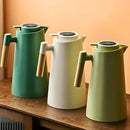 Garrafa Térmica Cabo Madeira com Display Digital