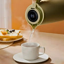 Garrafa Térmica Cabo Madeira com Display Digital