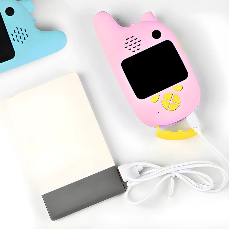 Walkie Talkie Infantil Com Câmera Digital Para Crianças - Pa