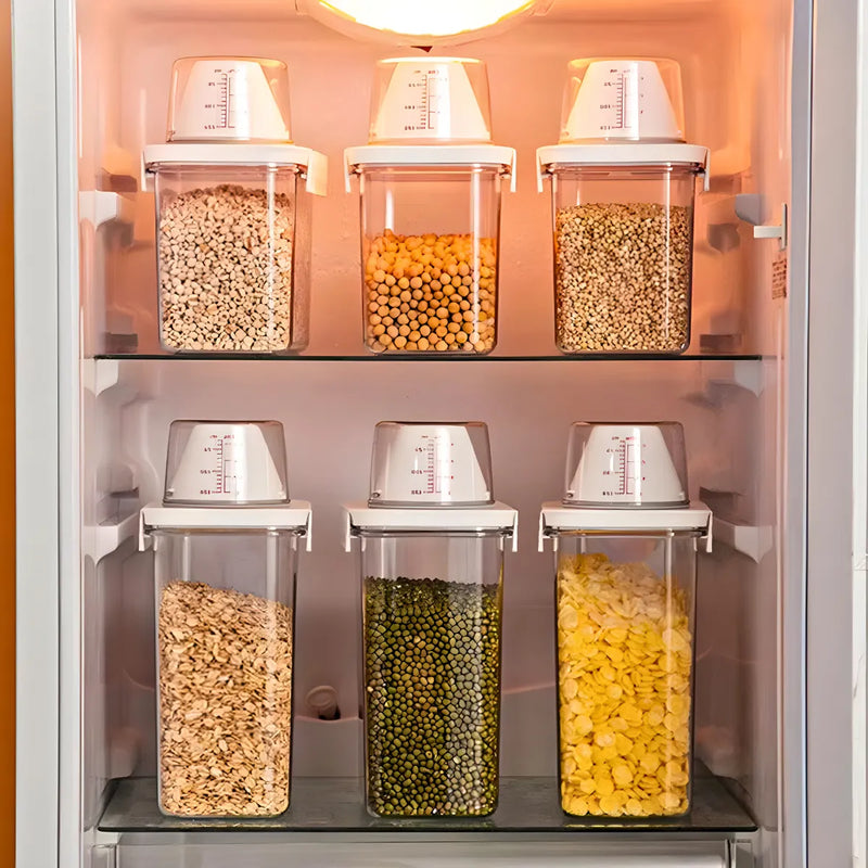 Recipiente Hermético Organizador para Armazenamentos com Cop