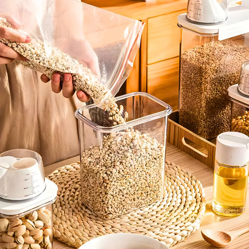 Recipiente Hermético Organizador para Armazenamentos com Cop