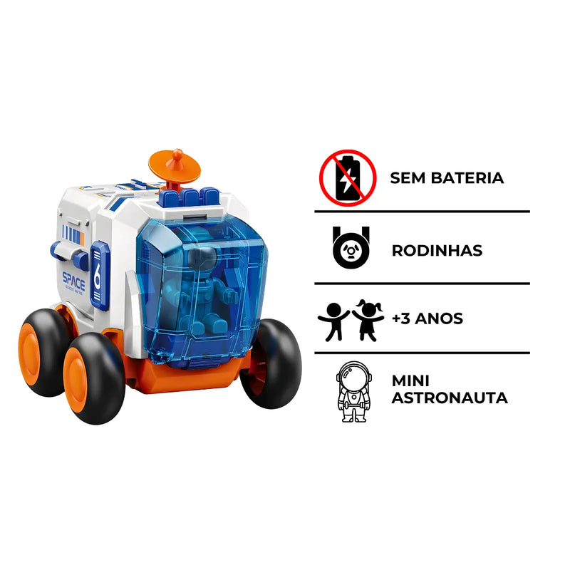 Carro Espacial Infantil com Astronauta