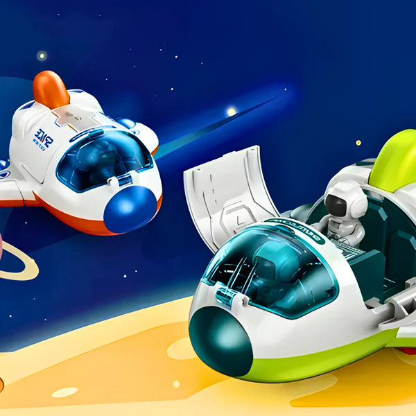 Nave Espacial Infantil com Astronauta
