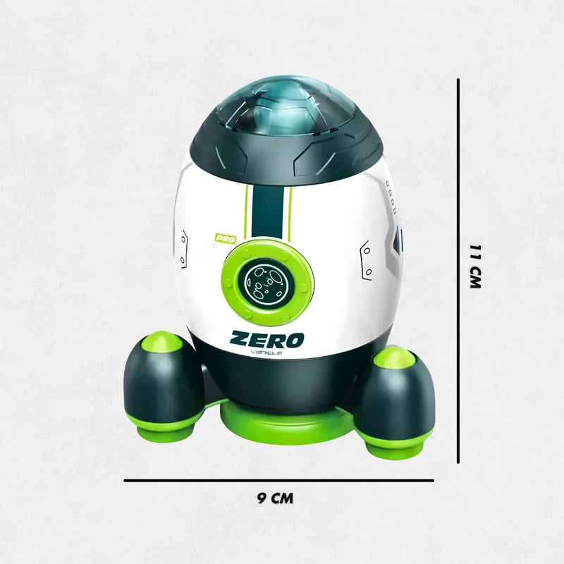 Foguete Espacial Infantil com Astronauta