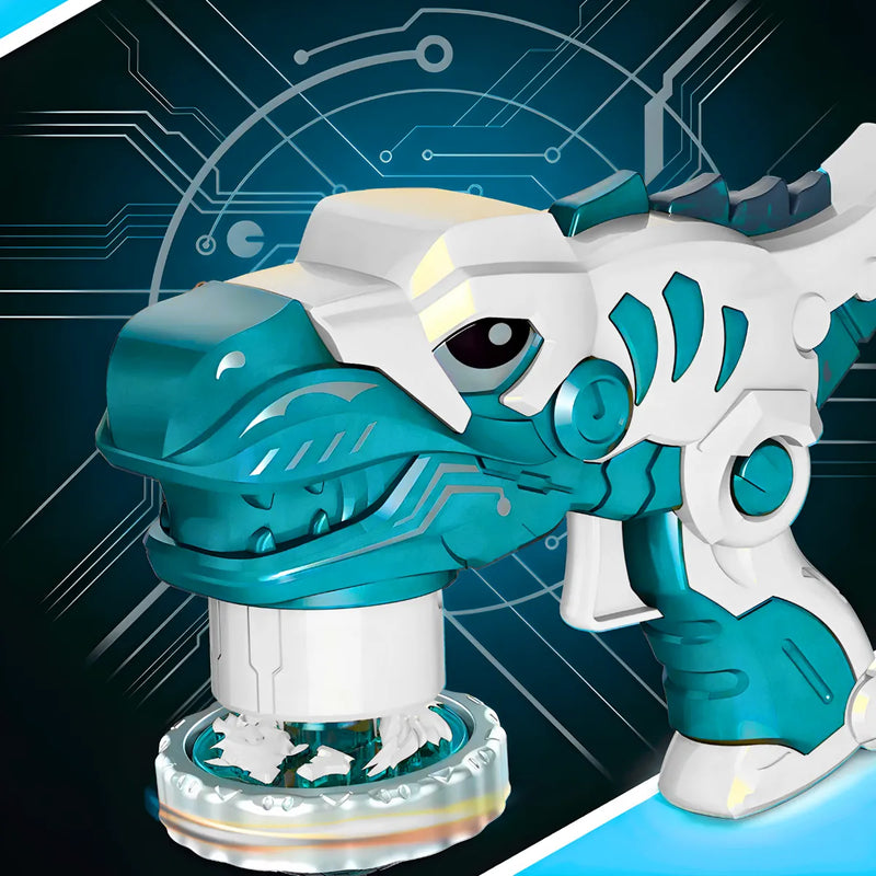 Brinquedo Beyblade Batalha Dinossauro Lançador De Disco
