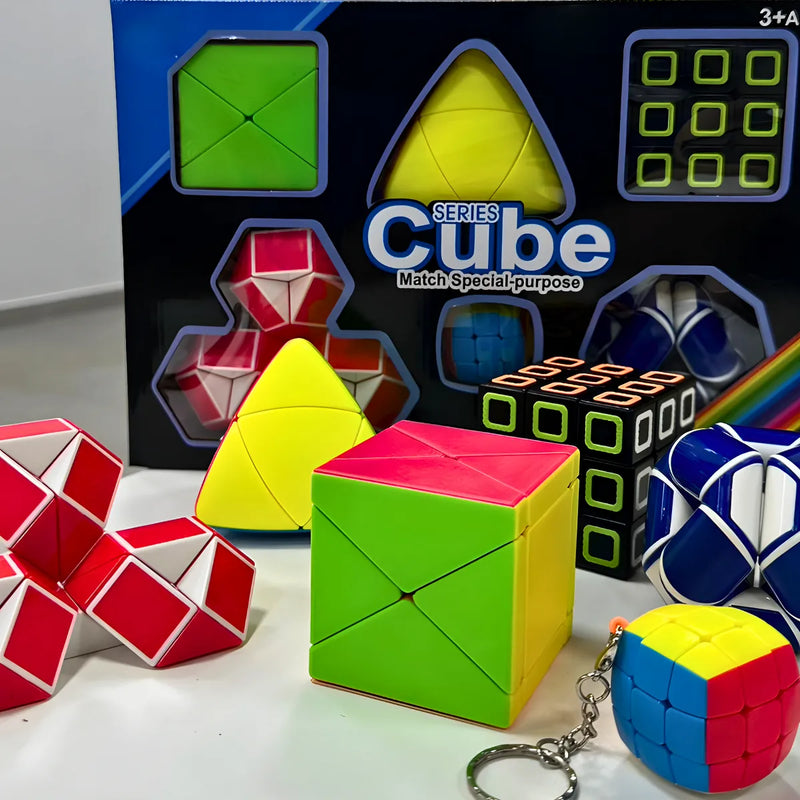 Cubo Mágico Profissional - Kit Série 6 Cubos