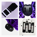 Fantasia de asas para Festas com Led e Música -  Vampiro