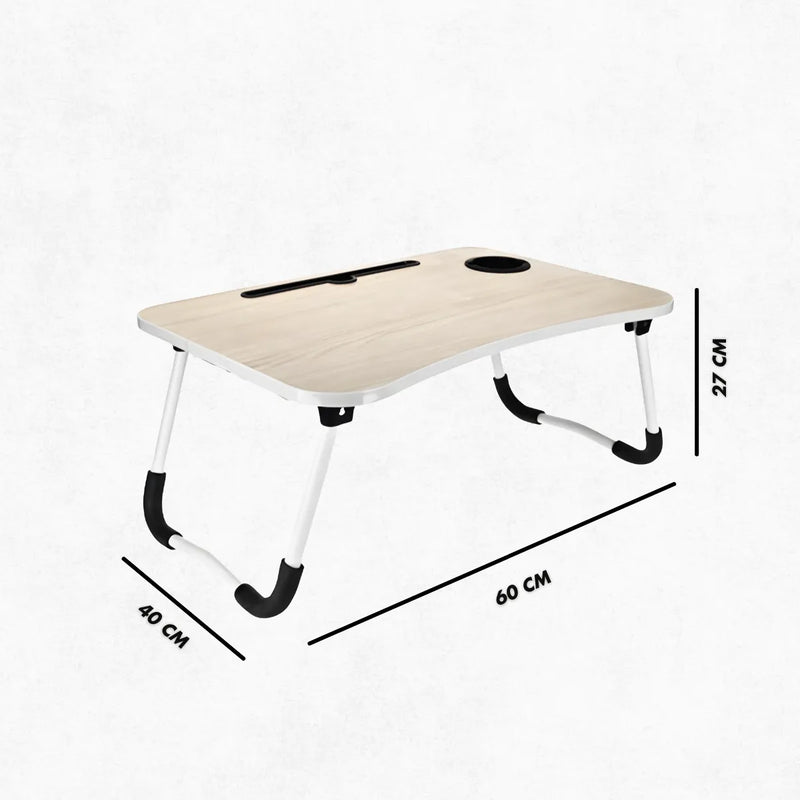 Mesa de Colo Portátil Dobrável Suporte Multiuso