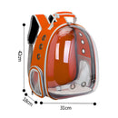 Mochila Pet Para Transporte De Cães E Gatos Visão Panorâmica
