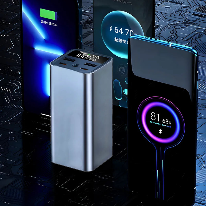 Power Bank Portátil 20.000 mAh Carga Rápida