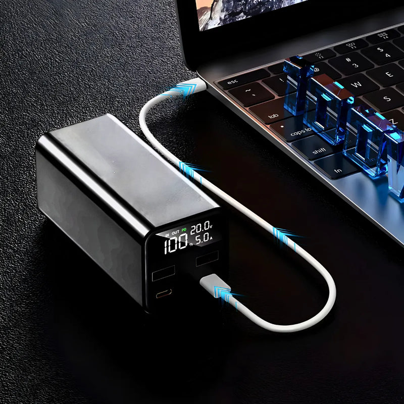 Power Bank Portátil 20.000 mAh Carga Rápida