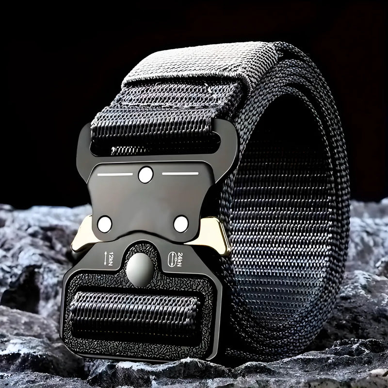 Cinto Tático Militar Com Fivela De Metal