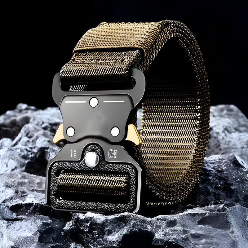 Cinto Tático Militar Com Fivela De Metal