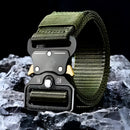 Cinto Tático Militar Com Fivela De Metal