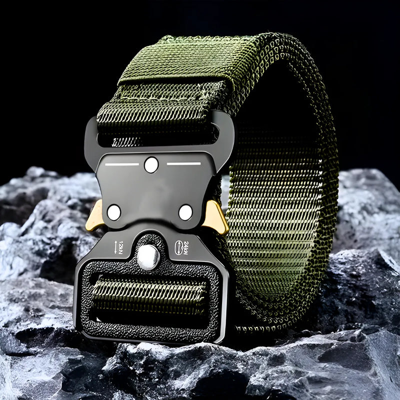 Cinto Tático Militar Com Fivela De Metal