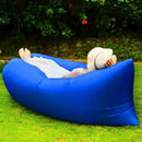 Sofá Inflável De Ar Portátil Puff Impermeável Praia Camping
