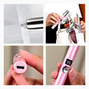 Caneta Depiladora Aparadora Facial Elétrico Portátil - ROSA