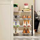 Sapateira Portátil Organizador 4 Prateleiras - PRETO