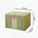 Caixa Organizadora De Roupas Multiuso Dobrável - VERDE