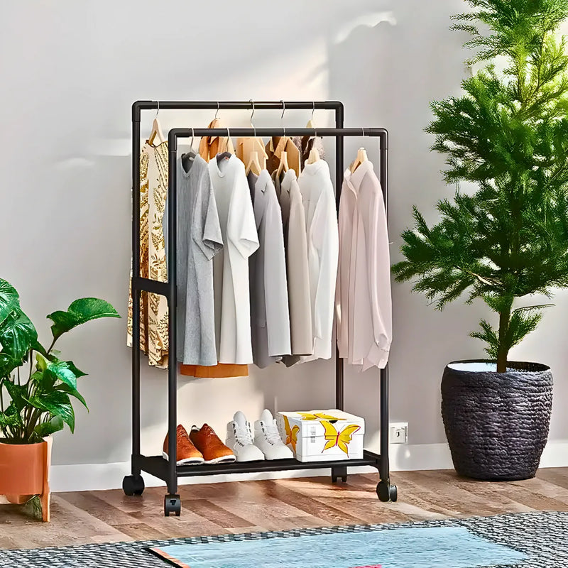 Arara Cabideiro Duplo Organizador