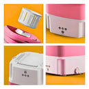 Mini Máquina de Lavar Roupa Portátil Dobrável - ROSA