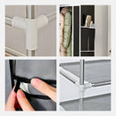 Guarda Roupa Closet Dobrável Organizador com Capa de Tecido