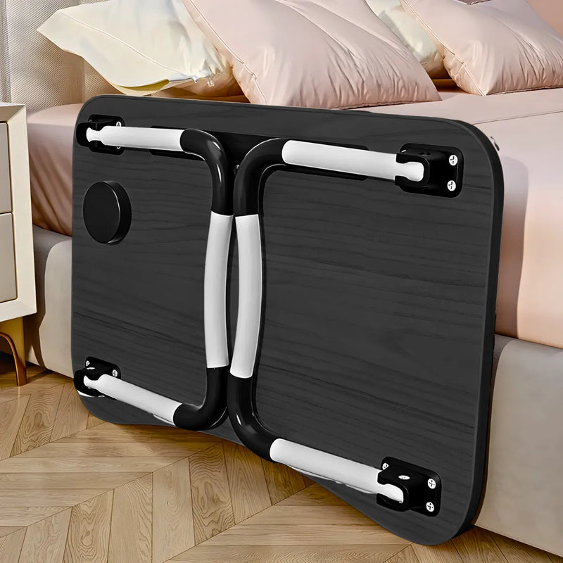 Mesa de Colo Portátil Dobrável Suporte Multiuso - PRETO