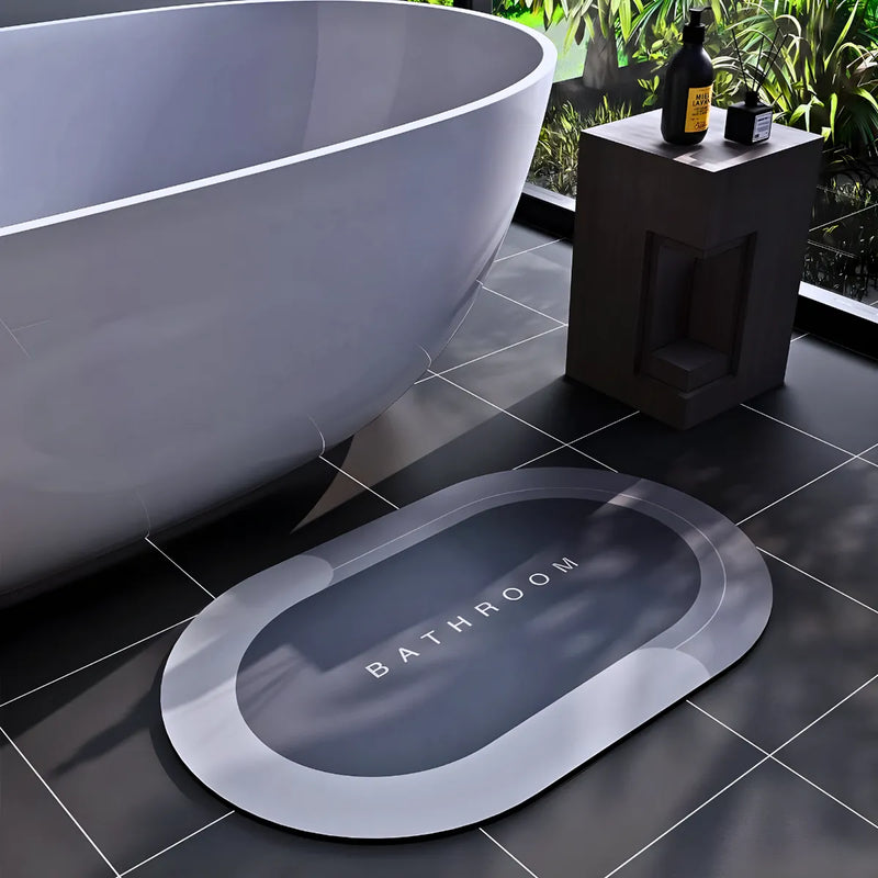 Tapete de Banheiro Super Absorvente Antiderrapante