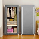 Guarda Roupa Closet Dobrável Organizador com Capa de Tecido