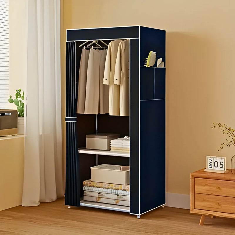 Guarda Roupa Closet Dobrável Organizador com Capa de Tecido