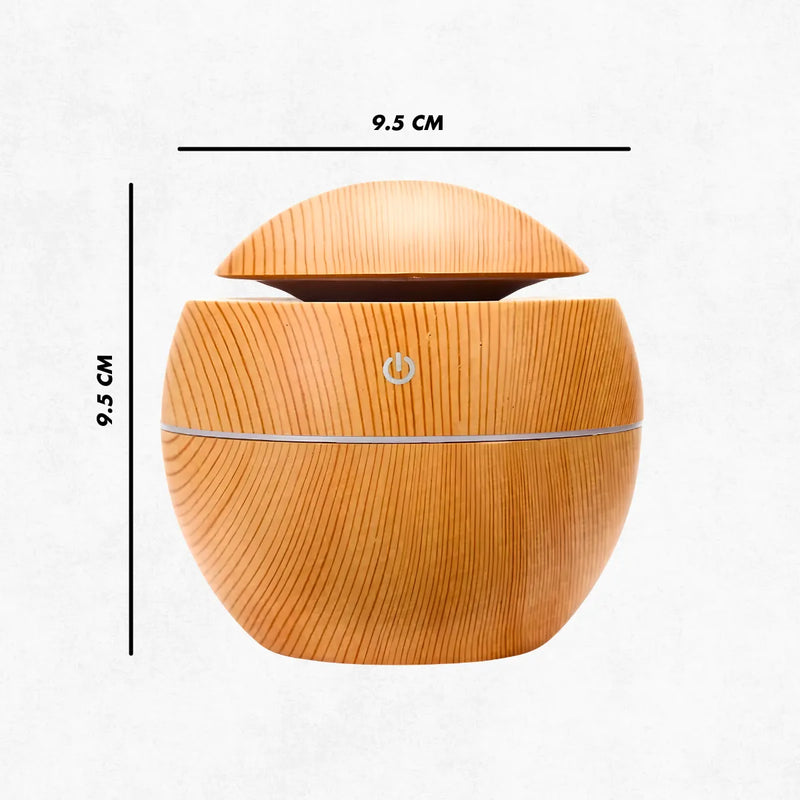 Mini umidificador de ar ultrasonic portátil com led