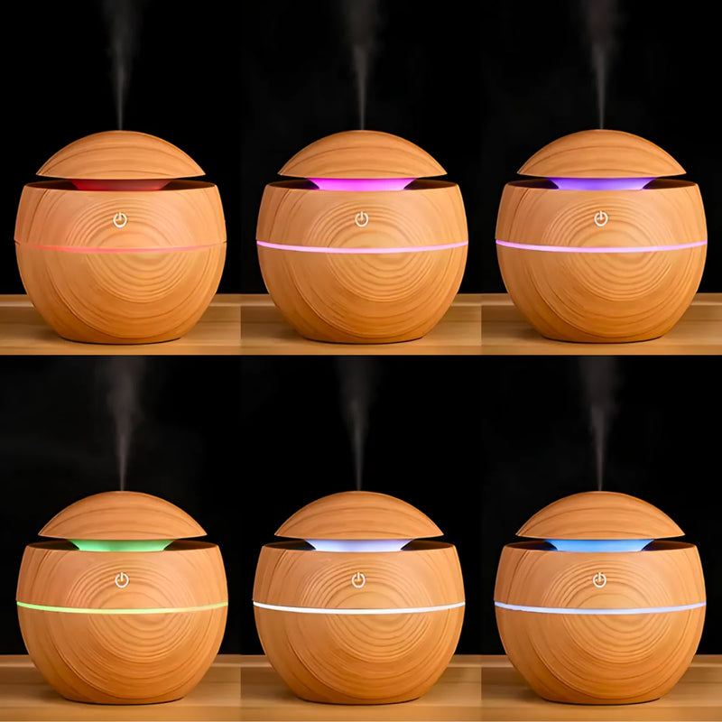 Mini umidificador de ar ultrasonic portátil com led