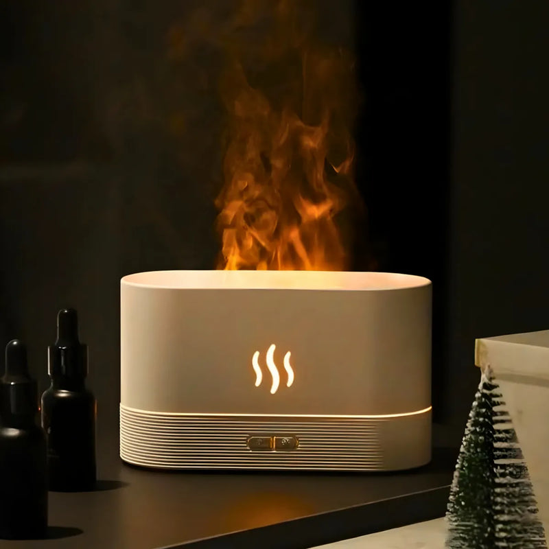 Difusor Aromatizador Chamas - BRANCO