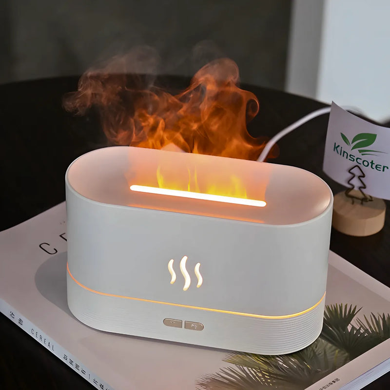Difusor Aromatizador Chamas - BRANCO