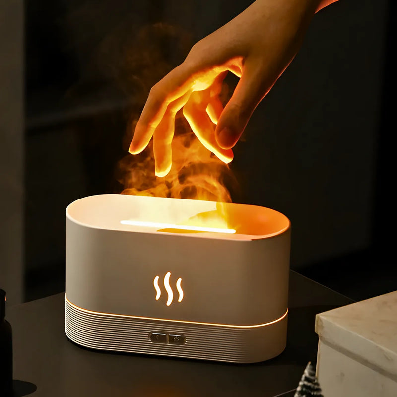 Difusor Aromatizador Chamas - BRANCO