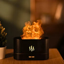 Difusor Aromatizador Umidificador Chamas Preto