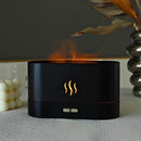 Difusor Aromatizador Umidificador Chamas Preto