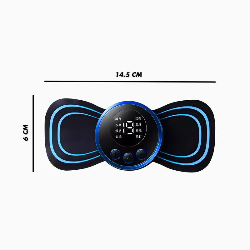 Massageador Elétrico Cervical Eletroterapia EMS Pescoço Pern