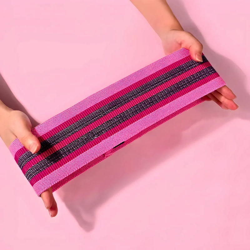 Kit 3 Faixas Elásticas De Exercício Hip Resistance Bands