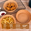 Forma de Papel Antiaderente Para Airfryer – 50 unidades