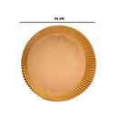 Forma de Papel Antiaderente Para Airfryer – 50 unidades