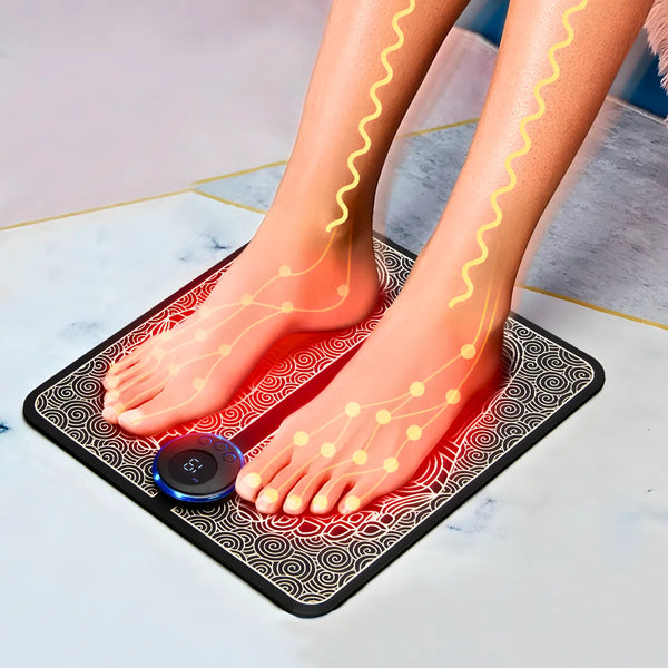 Massageador Para Pés Pernas Ems Magnético Relaxante Pro