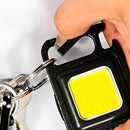 Lanterna Recarregável Chaveiro Multifunção Led Cob Abridor