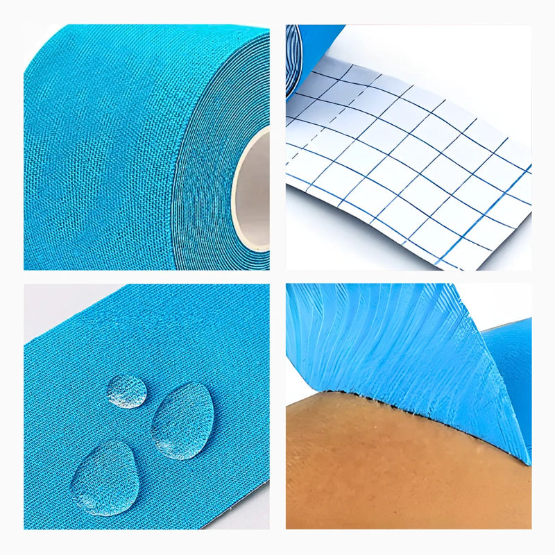 Fita de Cinesiologia Bandagem Adesiva Elástica Esporte